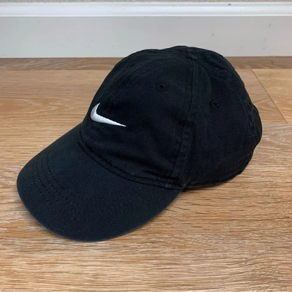 Nike Toddler Black Adjustable Baseball Cap Hat